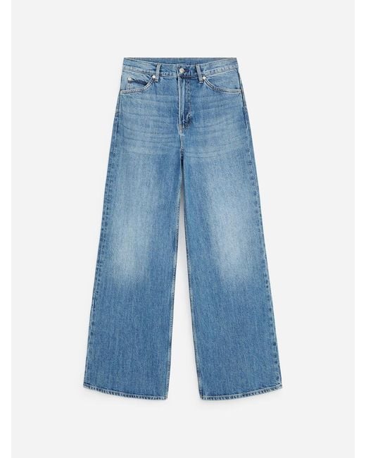 ARKET Blue Lupine Flared Jeans