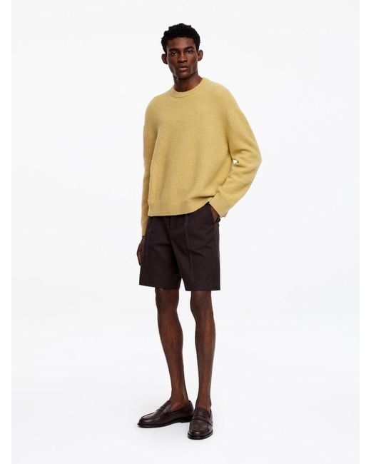 ARKET Natural Alpaca-Merino Wool Blend Jumper for men