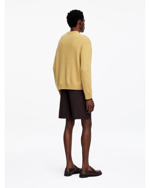 ARKET Natural Alpaca-Merino Wool Blend Jumper for men