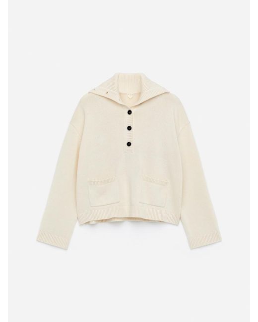 ARKET Natural High-Neck Jumper