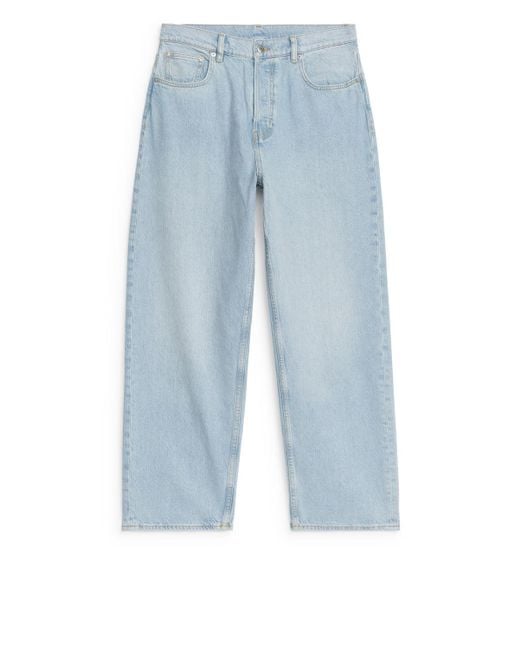 ARKET Blue Mist Wide Jeans for men