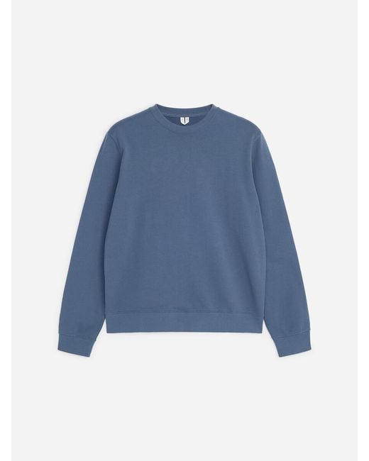 ARKET Blue Mid-Weight Sweatshirt for men