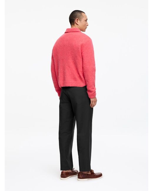 ARKET Pink Cotton Trousers for men