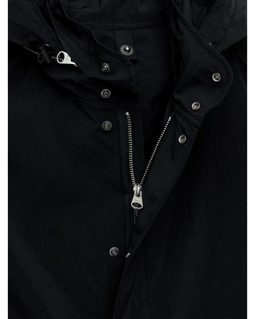 ARKET Blue 2-In-1 Fishtail Parka for men