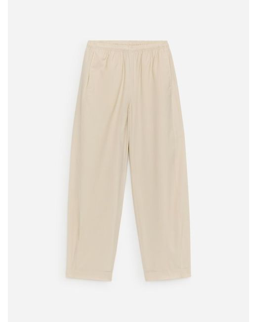 ARKET White Relaxed Trousers