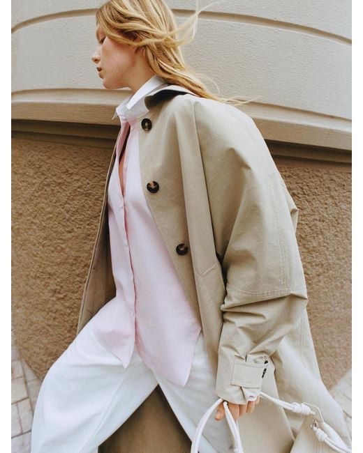 ARKET Natural Car Coat