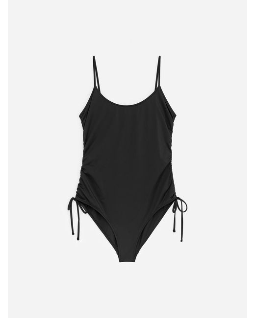 ARKET Black Strap Swimsuit
