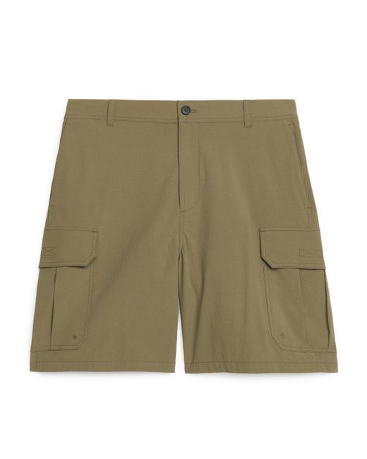 ARKET Green Cargo Shorts for men