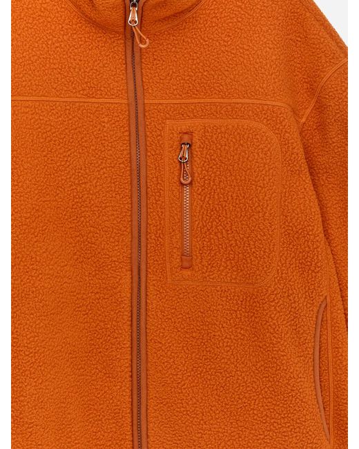 ARKET Orange Fleece Jacket for men