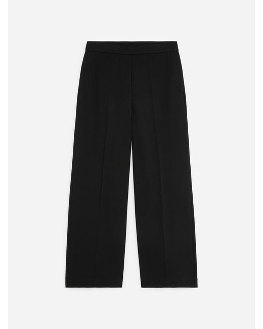ARKET Black Cropped Trousers