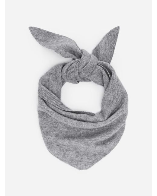 ARKET Gray Cashmere Scarf