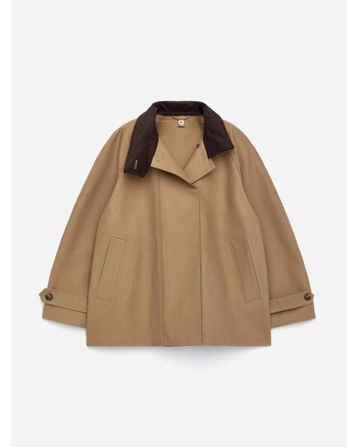 ARKET White Corduroy-Collar Jacket