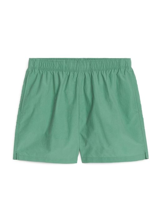 ARKET Green Swim Shorts for men