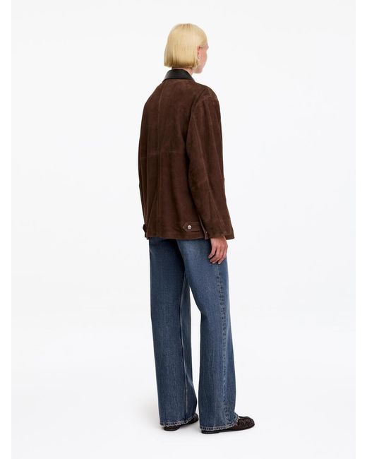 ARKET Brown Suede Jacket