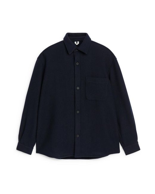 ARKET Blue Wool-blend Shirt for men