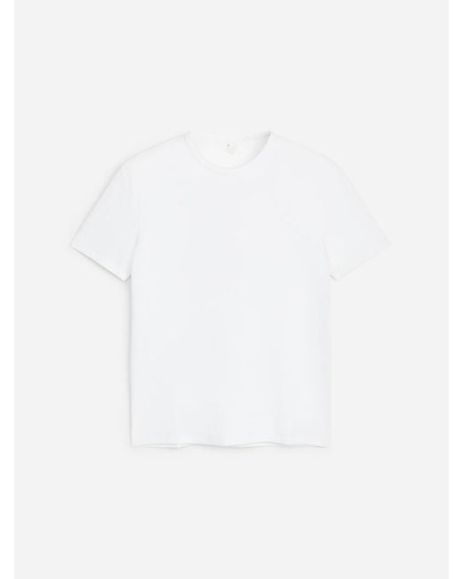 ARKET White Fitted T-Shirt for men