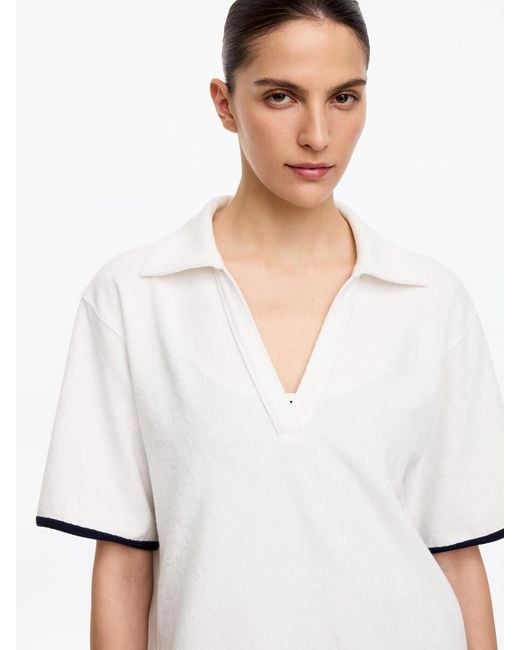 ARKET White Towelling Top