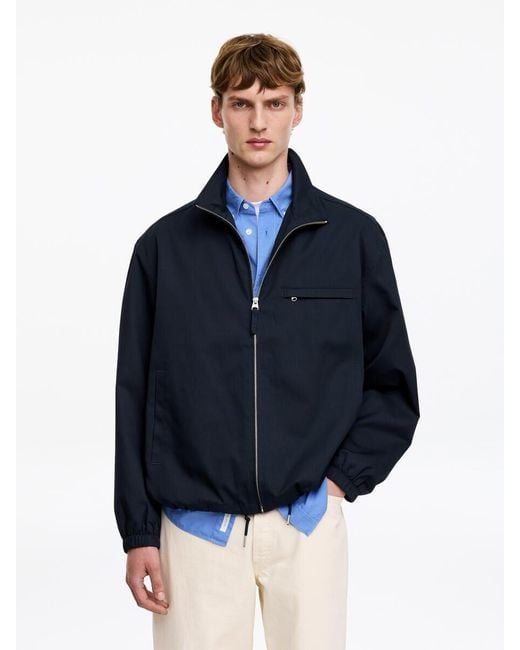 ARKET Blue Boxy Jacket for men