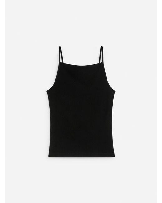 ARKET Blue Rib Tank Top