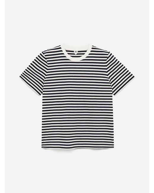ARKET Blue Signature Short-Sleeve T-Shirt
