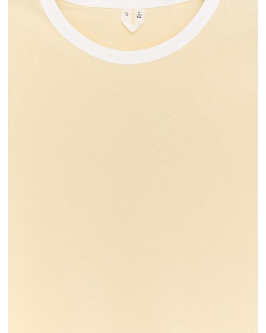 ARKET Blue Ribbed T-Shirt