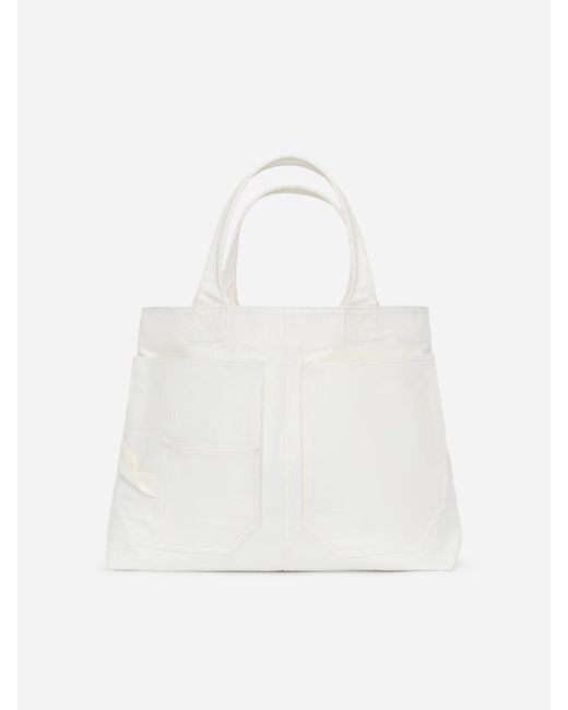 ARKET White And Laila Gohar Work Tote
