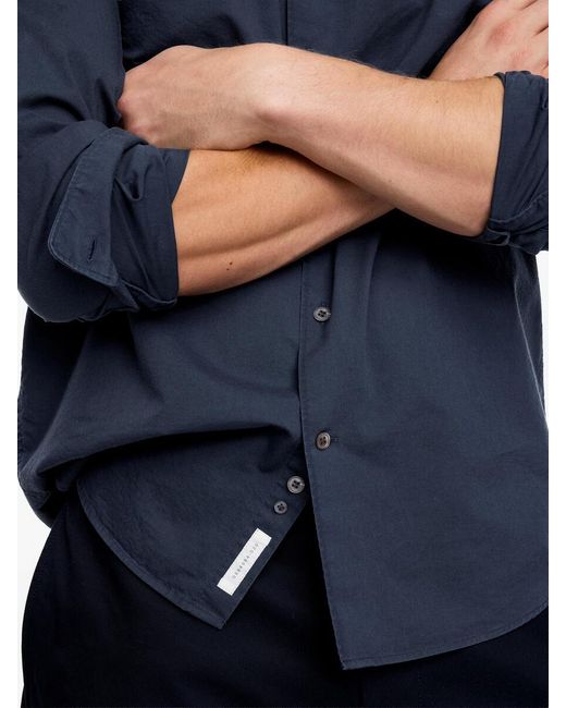 ARKET Blue Regular Cotton Lyocell Shirt for men