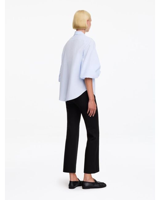 ARKET White Kick-Flare Trousers