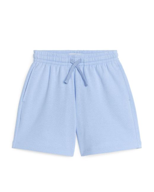 ARKET Blue French Terry Shorts