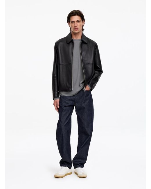 ARKET Gray Relaxed Long-Sleeve T-Shirt for men