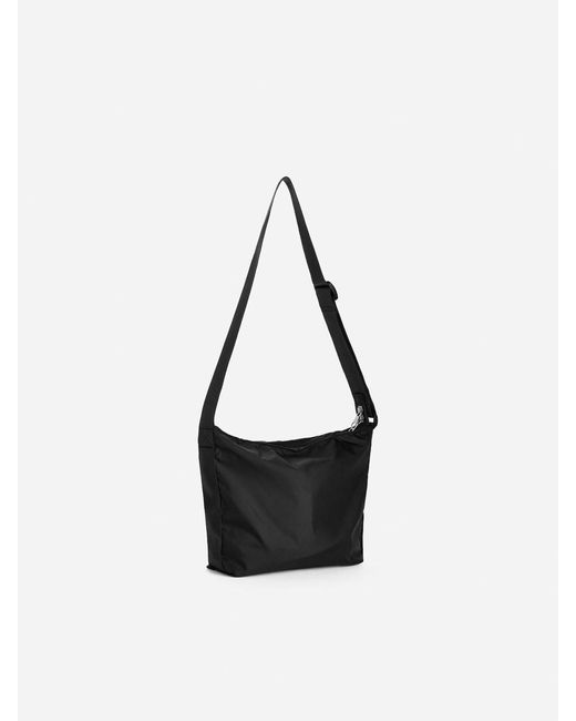 ARKET Black Packable Small Messenger Bag for men