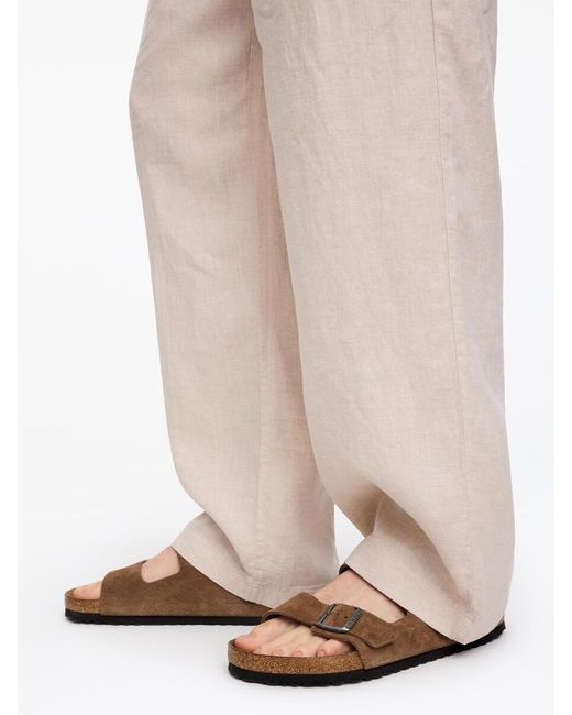 ARKET Natural Birkenstock Arizona Suede Sandals for men