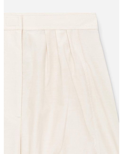 ARKET Black Bubble-Hem Trousers