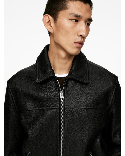 ARKET Lederjacke in Black für Herren
