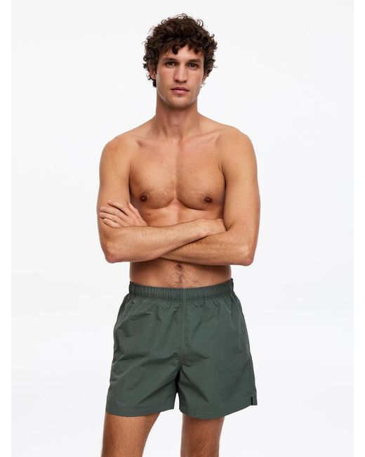 ARKET Green Swim Shorts for men
