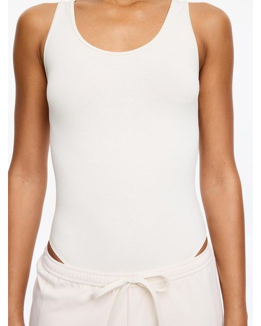 ARKET White Racerback Bodysuit