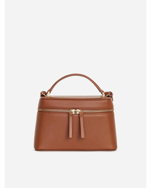 ARKET Brown Leather Crossbody Bag