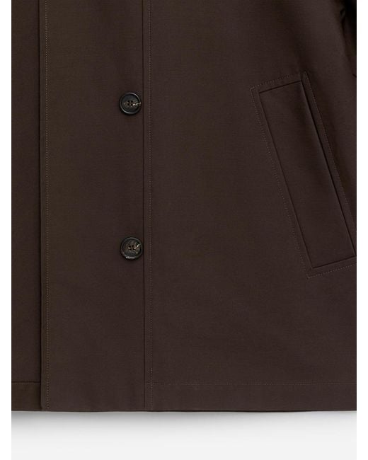 ARKET White Corduroy-Collar Jacket