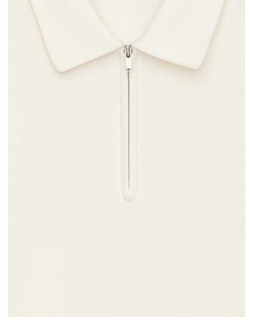 ARKET Poloshirt Mit Kurzem Reißverschluss in White für Herren