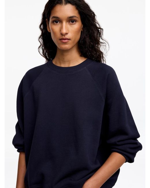 ARKET Blue Terry Sweatshirt