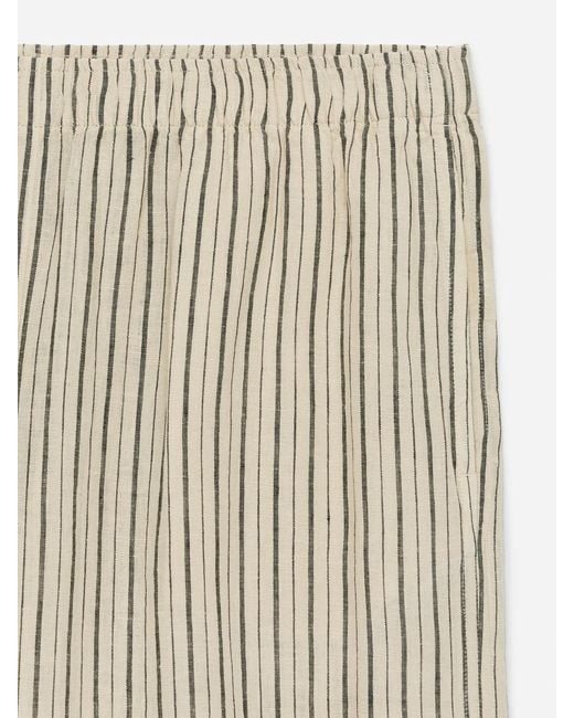 ARKET White Linen Trousers