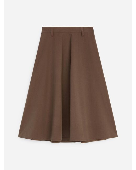 ARKET Natural Cotton Circle Skirt