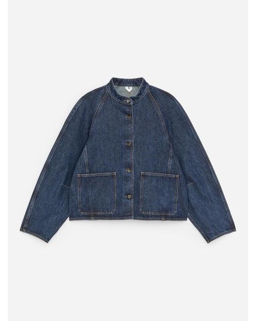 ARKET Blue Denim Overshirt