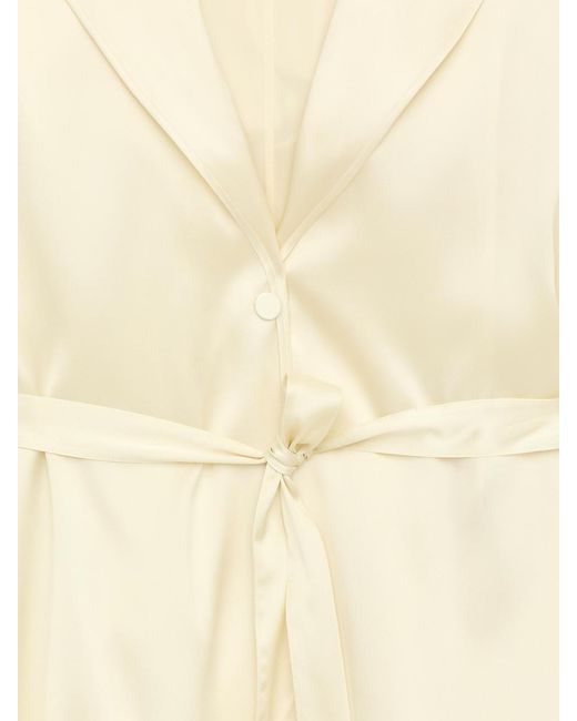 ARKET Natural Stretch Silk Robe