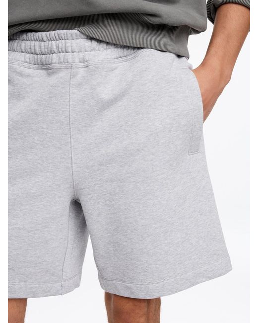 ARKET White Jersey Shorts for men
