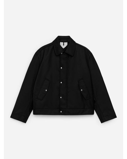 ARKET Black Utility Jacket for men