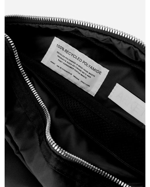ARKET Black Toiletry Bag for men