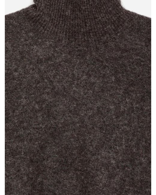 ARKET Brown Roll-neck Jumper