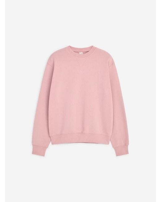 ARKET Pink Heavyweight Sweatshirt for men