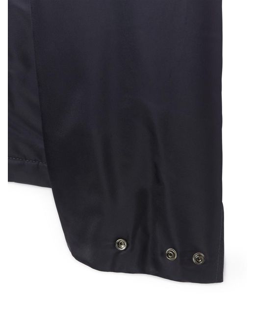 ARKET Blue Active Hooded Jacket for men